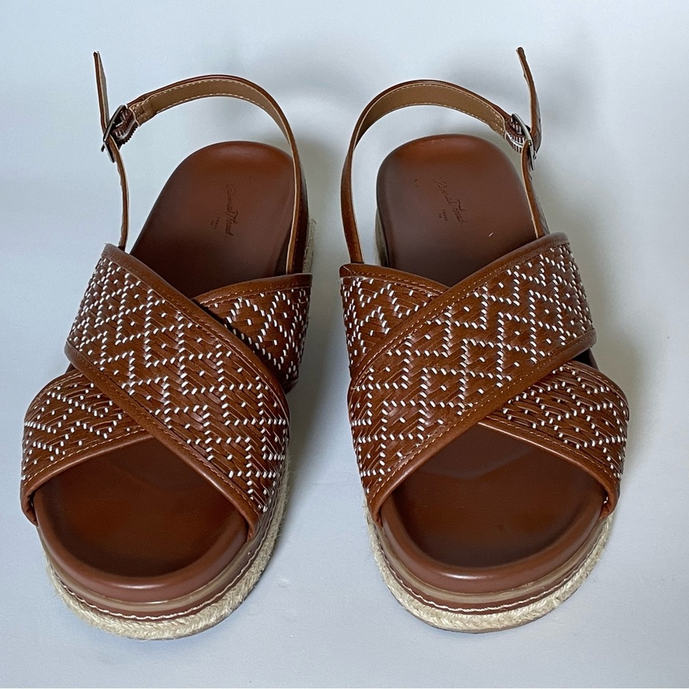 Women's Elisa Platform Sandals - Universal Thread™ Cognac